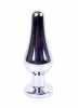 Korek analny z kryształem Jewellery Silver BUTT PLUG- Light Blue